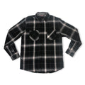 Plaid Performance Flannel Workshirt Black