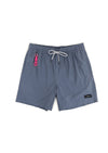 6'' Inch Men's Solid new texture shorts with active shorts liner-Oman