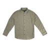 Long Sleeve Cotton Gauze Men’s Top - Lightweight Resort Wear-QUENESKA