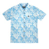 Men’s Button-Down Cotton Shirt TONAL JUNGLE