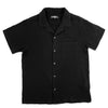 Short Sleeve Cotton Gauze Men’s Top -Lightweight Resort Wear-RAKINO