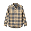 Men's Pure Cotton Double-Brushed Plaid Shir