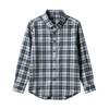 Men's Pure Cotton Double-Brushed Plaid Shirt