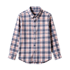 Men's Pure Cotton Double-Brushed Plaid Shirt