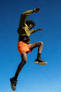 [Wholesale MOQ 1 Box]6'' Inch Men's Solid new texture shorts with active shorts liner-Oman