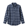 Men's Pure Cotton Double-Brushed Plaid Shir