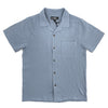 Short Sleeve Cotton Gauze Men’s Top -Lightweight Resort Wear-RAKINO
