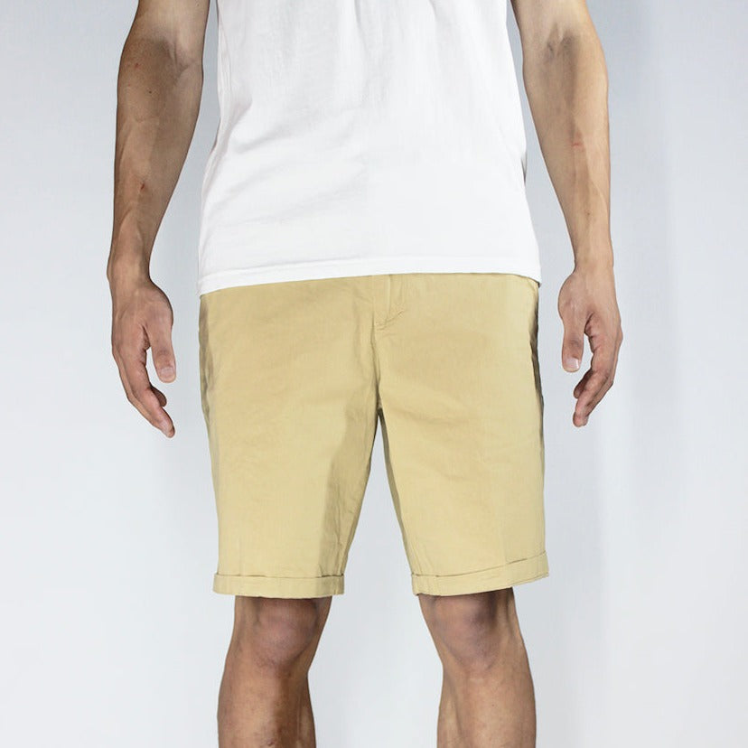 8.5" Men's Cotton Spandex Stretch Chino Shorts - Salvador Islandhaze