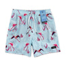 6“ Stretch Printed Volley Shorts-MINGOYA