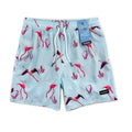 6“ Stretch Printed Volley Shorts-MINGOYA