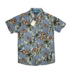 Hawaii Men's Woven Shirts - 100% Linen - Dahlia Islandhaze