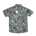 Hawaii Men's Woven Shirts - 100% Linen - Dahlia Islandhaze
