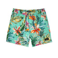 6“ Stretch Printed Volley Shorts-DOMINICA