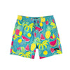 6“ Stretch Printed Volley Shorts-MAURITIUS