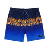 6“ Stretch Printed Volley Shorts-SAO TOME