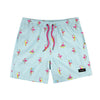 6“ Stretch Printed Volley Shorts-MADAGASCAR