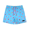 6“ Stretch Printed Volley Shorts-PITAYA