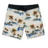 6“ Stretch Printed Volley Shorts-MILNE