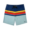 6“ Stretch Printed Volley Shorts-BUTON