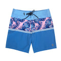 6“ Stretch Printed Volley Shorts-POINT PERFECTION