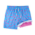 6“ Stretch Printed Volley Shorts-SOCOTRA B