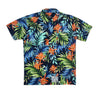Men’s Button-Down Cotton Shirt JUNGLE LEAF