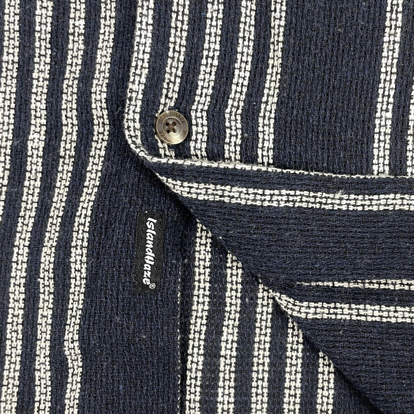 Men's Textured Stripe S/S Woven Shirts (MS724713)
