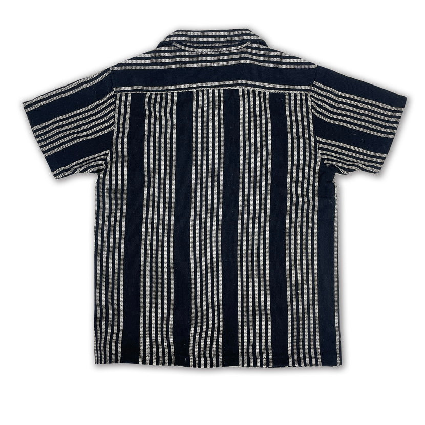 Men's Textured Stripe S/S Woven Shirts (MS724713)