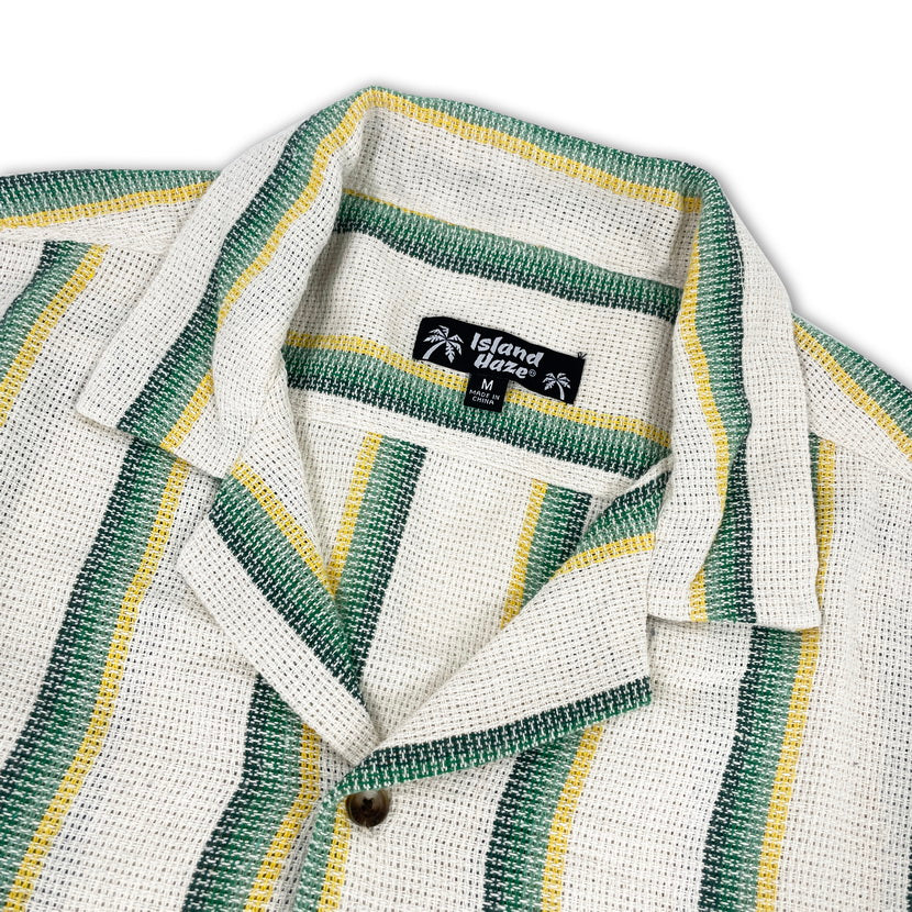 Men's Textured Stripe S/S Woven Shirts (MS724715)