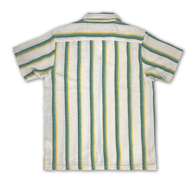 Men's Textured Stripe S/S Woven Shirts (MS724715)