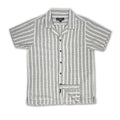 Men's Textured Stripe S/S Woven Shirts (MS724720)