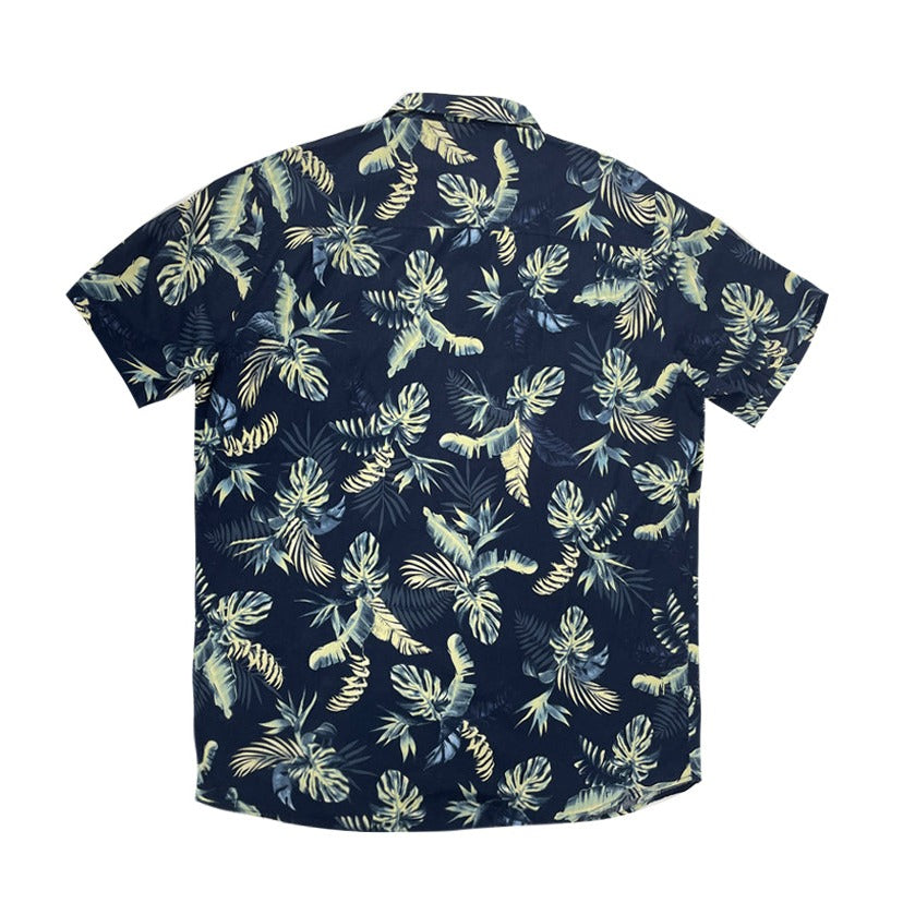 Men's hawaiian shirt-Monstera Islandhaze
