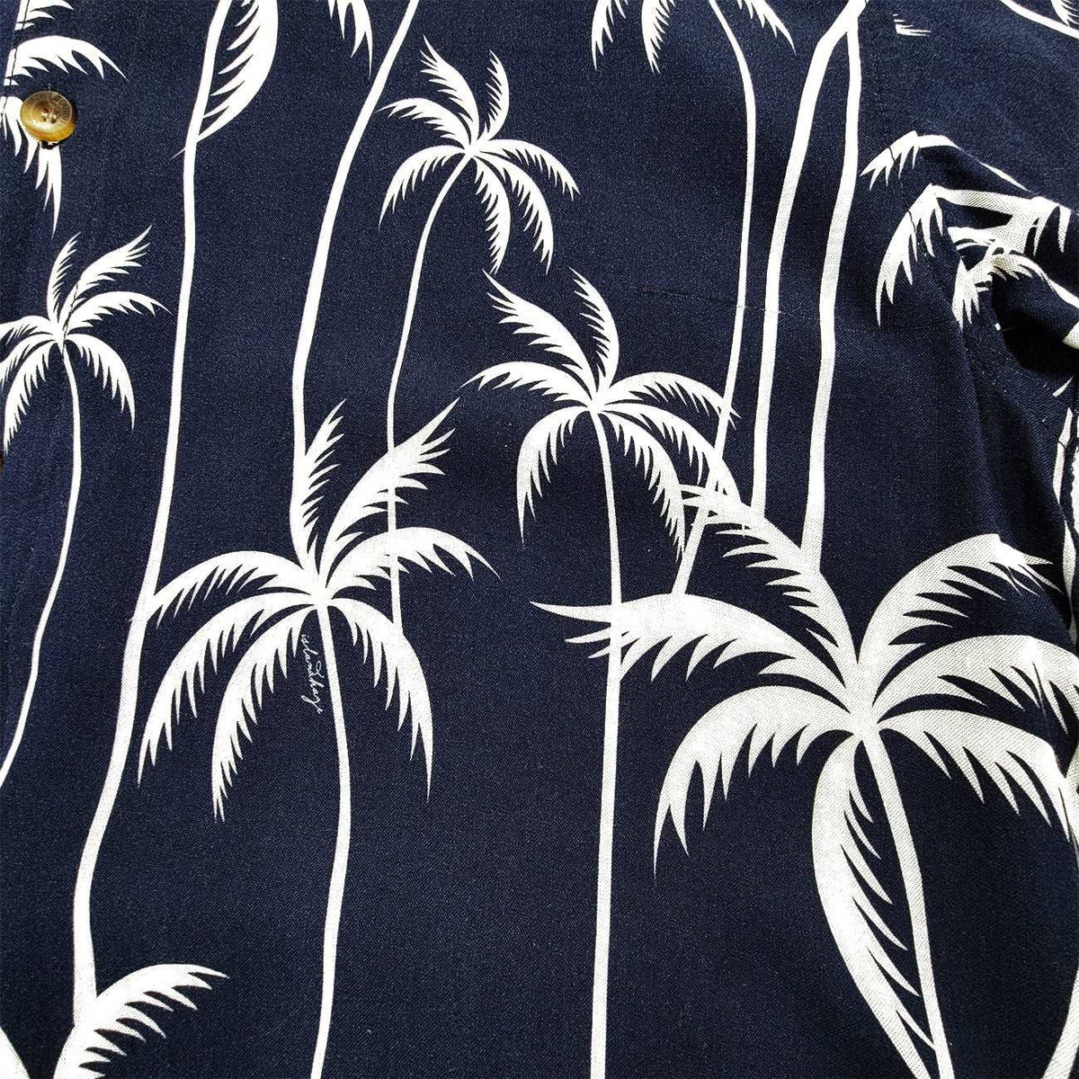 Men's hawaiian shirt-Old Miami Islandhaze