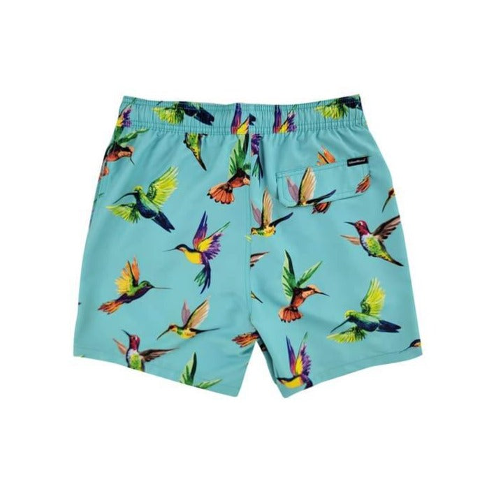 Men's 6'' volley Beach Swim Shorts-Bird Watch