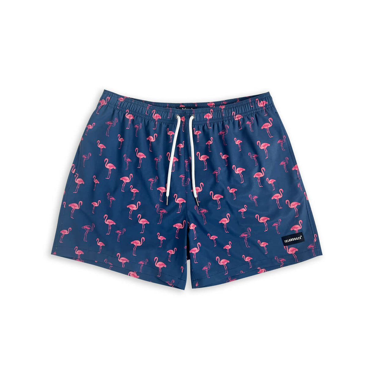 Men's Flamingo Casual Shorts 5" Swim Trunks