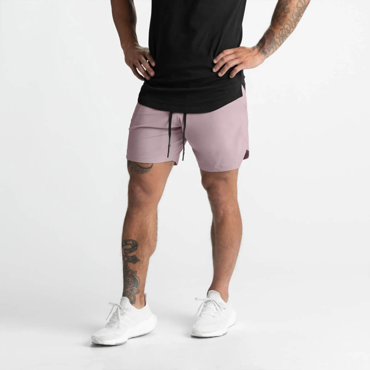 Men's 17'' outside length workout shorts without liner (🔥Buy 1 Get 1 Free)