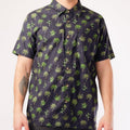 Palm Tree Hawaiian Shirt  Coca Park Short Sleeve Shirt