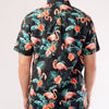 Flamingo Hawaiian Shirt Mingomix Short Sleeve Shirt