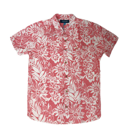 Hawaiian Shirt Red Tropical Shirt